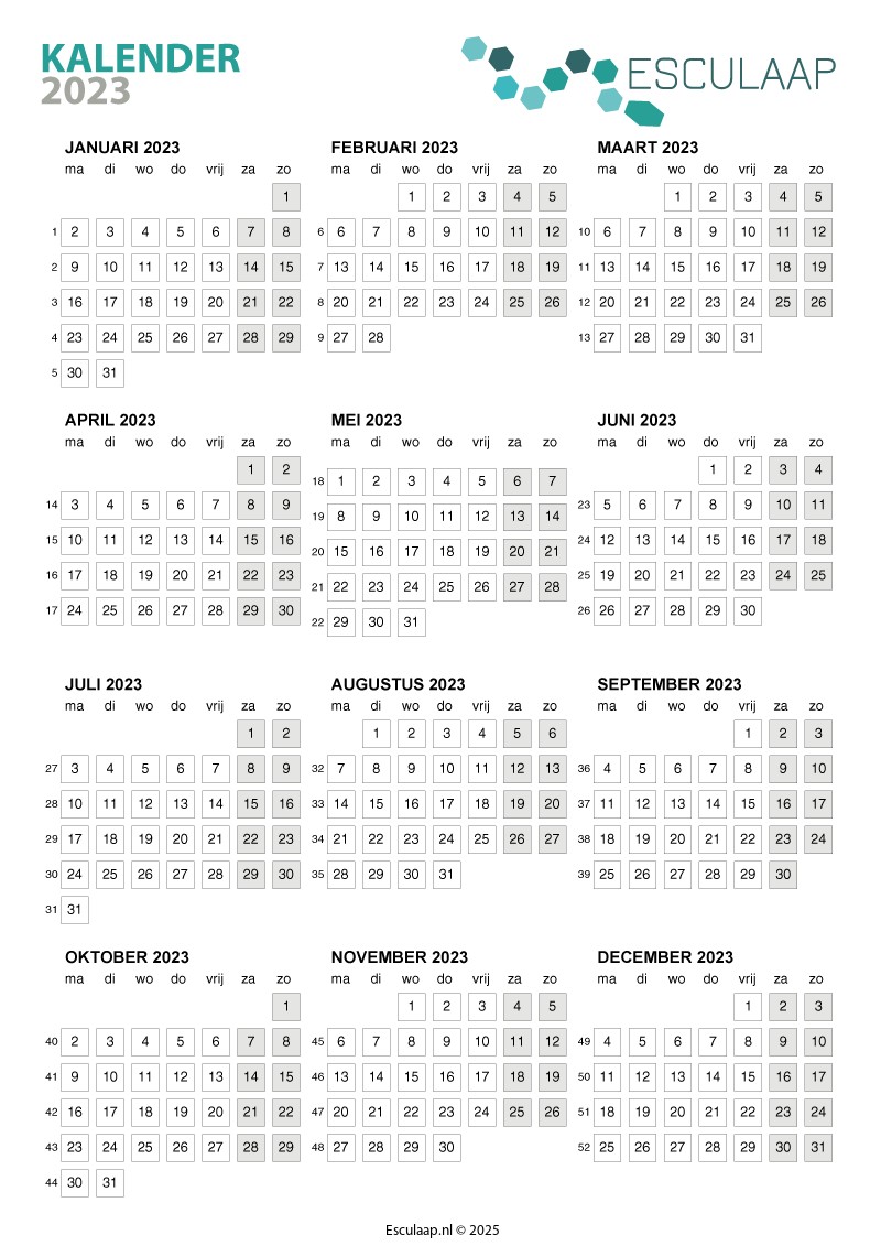 kalender-jaar