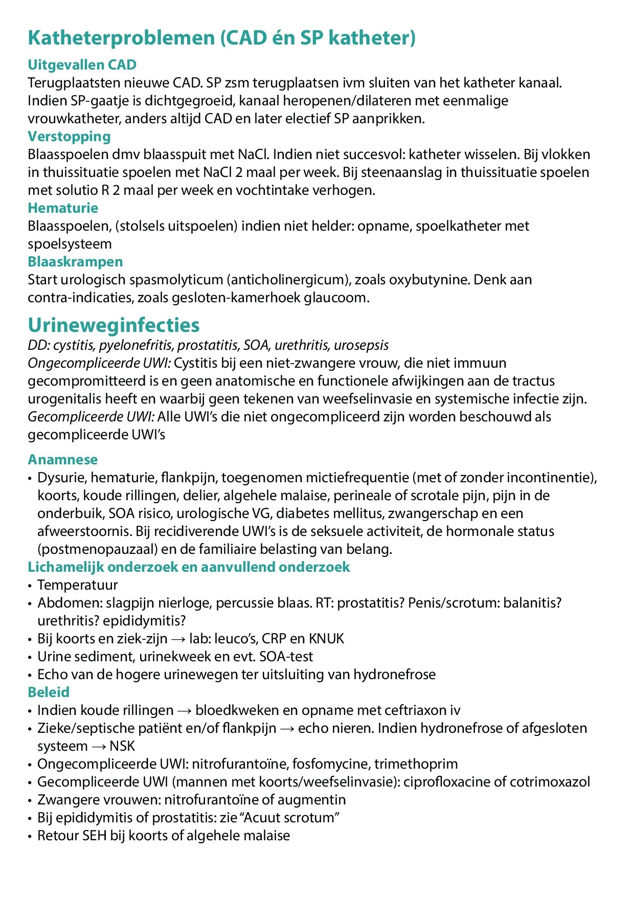Voorbeeld van pagina 2 van Urologie Acuut